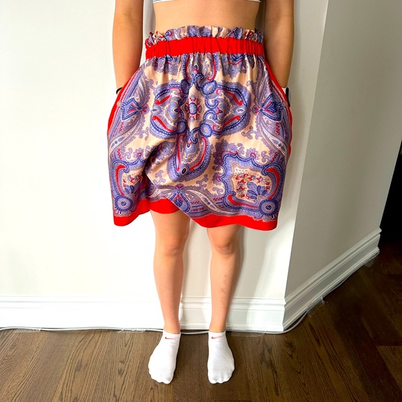 Zara silk skirt with pockets - Picture 1 of 1